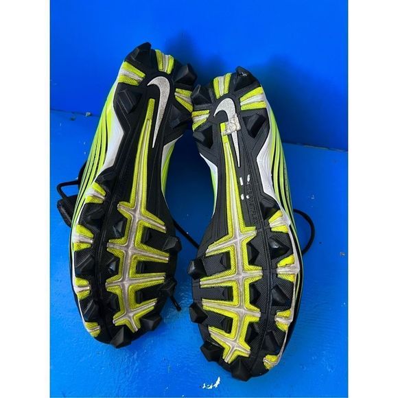 Nike Vapor Keystone 2 Low Fastflex Neon Green Baseball Cleats 684698-017 Sz 9.5 - Picture 6 of 6